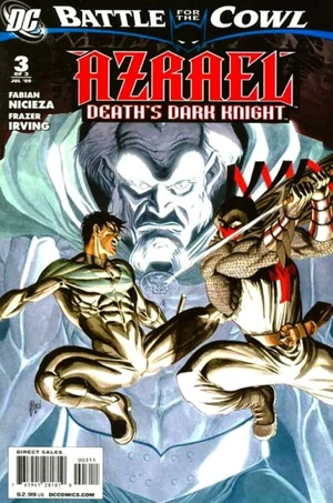 Cover for Azrael: Death's Dark Knight #3
