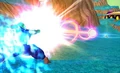 Raging blast screen piccolo beam cannon