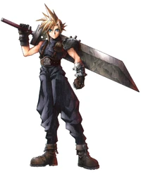Cloud Strife - Arte Nomura