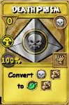 Death Prism Treasure Card
