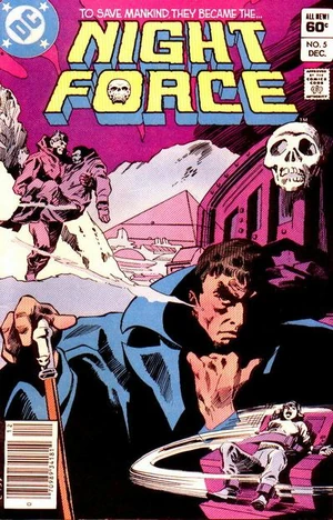 Cover for Night Force #5