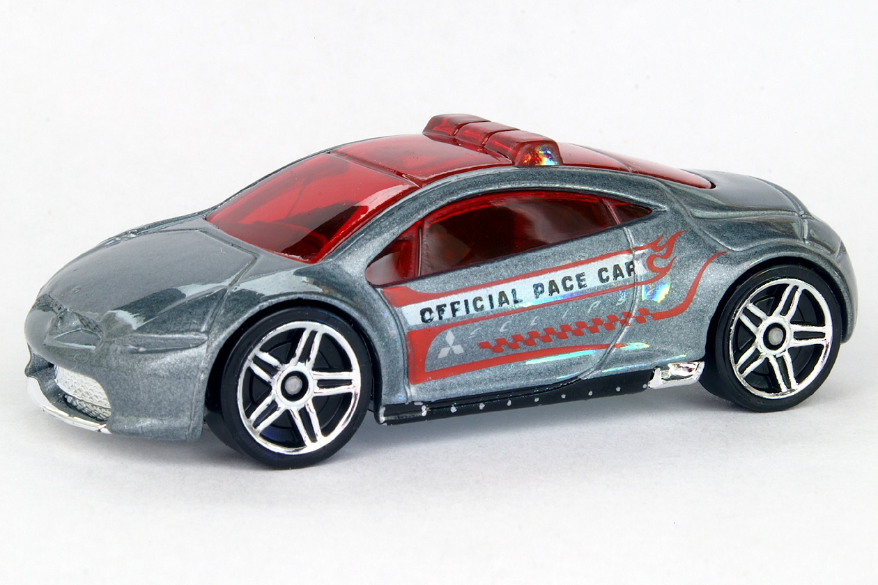 I'm going to go with the Hotwheels Mitsubishi Eclipse Pacecar, since i...