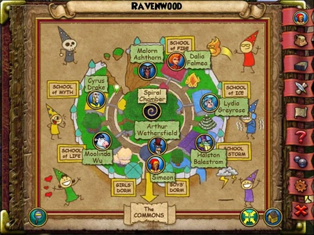 The Ravenwood Smith Map