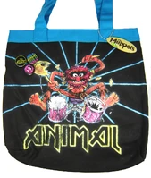 Animal drums tote bag
