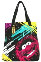 Animal smear tote bag