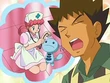 EP561 Brock recordando todo lo que hace la enfermera Joy