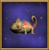 PaintedChameleonStatue-KrokotopiaHouseItem