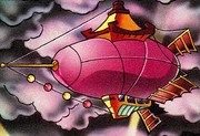 Iron Queen's dirigible