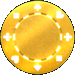 Standard 75x75 collect pokerchip gold 01