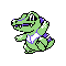 Imagen de Totodile variocolor en Pokémon Plata