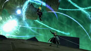 Sephiroth fights Cloud