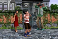 Tragic Clown's Original Appearance in TS3 02