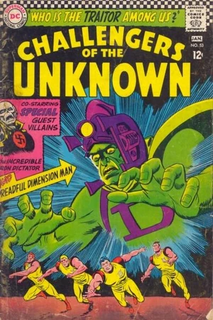 Cover for Challengers of the Unknown #53