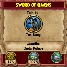 Sword Omens on Sword Of Omens Wizard 101 Wiki Wizard 101 Quests Items Creatures