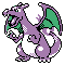 Imagen de Charizard variocolor en Pokémon Cristal