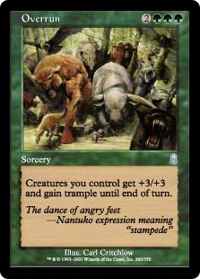 Mtg Cards Similar To Overrun