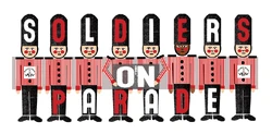 Soldiers on parade