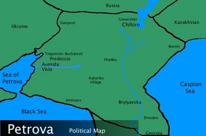 Location of Petrova