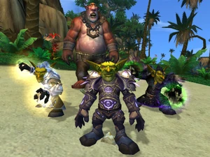 Cataclysm Goblin Priest, Mage, and Warlock.jpg