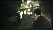 Hagrid's hut is burning (HBP videogame)