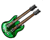 Double neck guitar