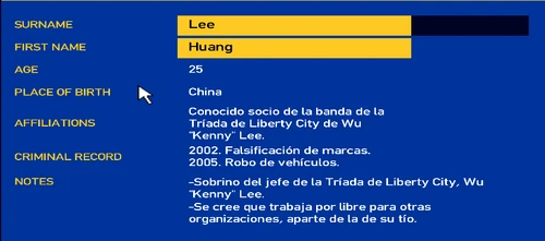 Huang Lee LCPD
