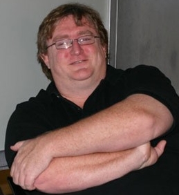 Gabe Newell Minigun