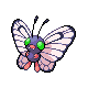 Imagen de Butterfree variocolor macho en Pokémon Oro HeartGold y Plata SoulSilver