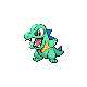 Imagen de Totodile variocolor macho o hembra en Pokémon Oro HeartGold y Plata SoulSilver