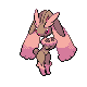 Imagen de  Lopunny variocolor macho o hembra en Pokémon Oro HeartGold y Plata  SoulSilver