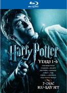 Harry Potter Years 1-6 Blu-Ray Cover 1