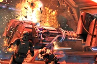 Turbolaser explosion
