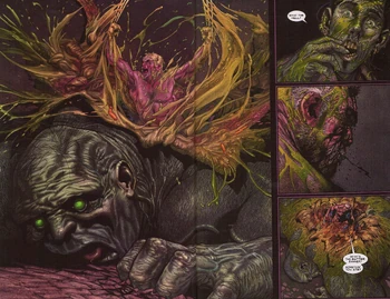 Wolverine Old Man Logan Giant-Size Vol 1 1 page 26-27 Robert Bruce Banner (Earth-90210)