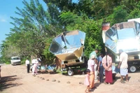 Villagers in the Sun