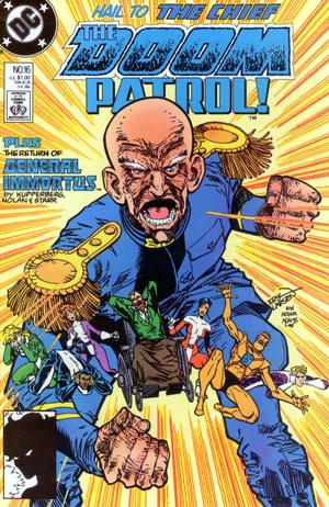 Cover for Doom Patrol #16