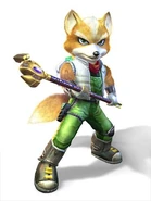 Fox with staff for wiki