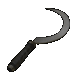 Standard 75x75 collect symbol sickle