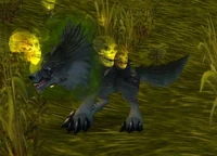 Diseased Timber Wolf
