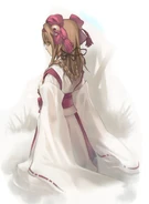 Aurica Shrine Maiden art