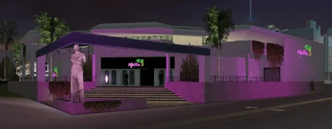 MalibuClub-GTAVC-nighttime-exterior