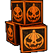 Three Halloween Crates