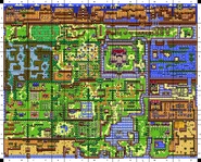 Koholint Island Coordinate Map