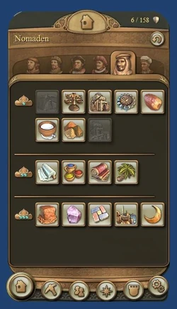 Building menu