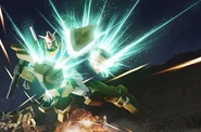 Full Armor 0 Gundam Battle