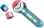 Ilustración del tubo pokécubos