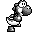 Yoshi Sprite Grey
