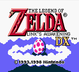 Title Screen (Link's Awakening DX)