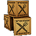 Three Food Fight Crates
