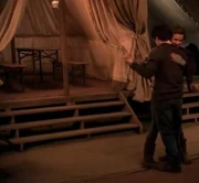 Harry and Hermione dancing inside the tent 04