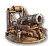 Oriental cannon icon